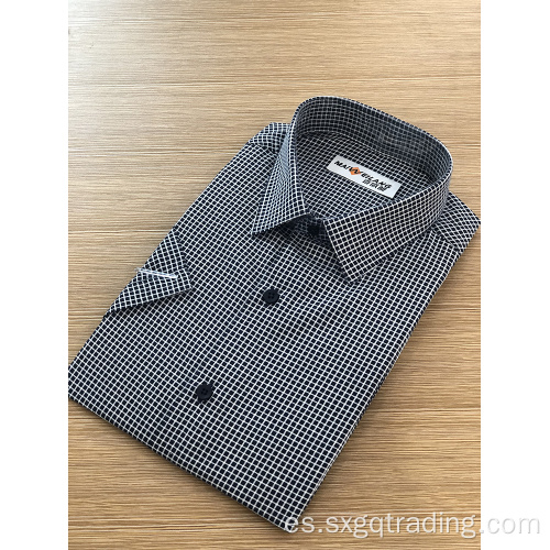 Camisa casual de manga corta para hombre de nueva moda